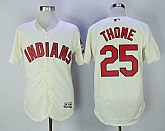 Indians 25 Jim Thome Cream Flexbase Baseball Jerseys,baseball caps,new era cap wholesale,wholesale hats
